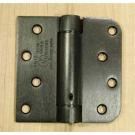 Spring Hinge Steel Door Leaf 4-1/2 H 1CAC4 - Zenithce
