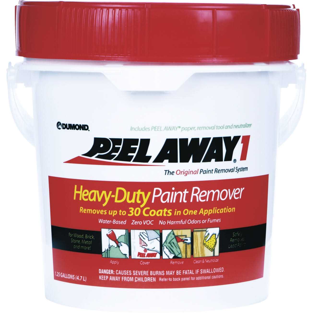 Dumond Chemicals 1023 Peel Away Laminated Paper - Zenithce