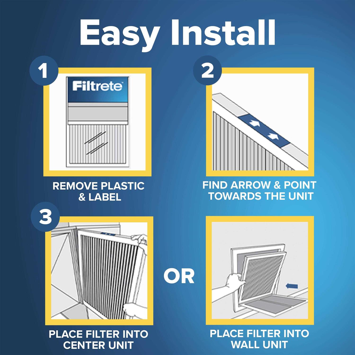 Filtrete Allergen Defense MPR 1000 Air Filter 16 x 24 x 1 - Zenithce