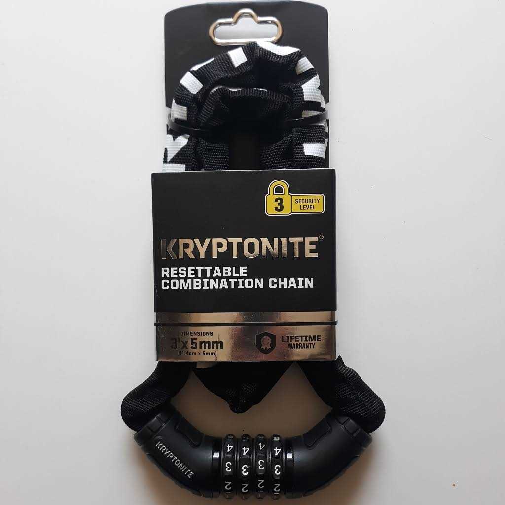 Kryptonite Combo Bike U-Lock Standard Anti-Theft Security Bicycle Lock - Zenithce