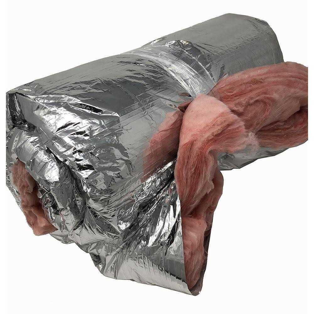 Master Flow 10 in. Dia x 5 ft. Length Ductwork Insulation Sleeve – R-6 - Zenithce