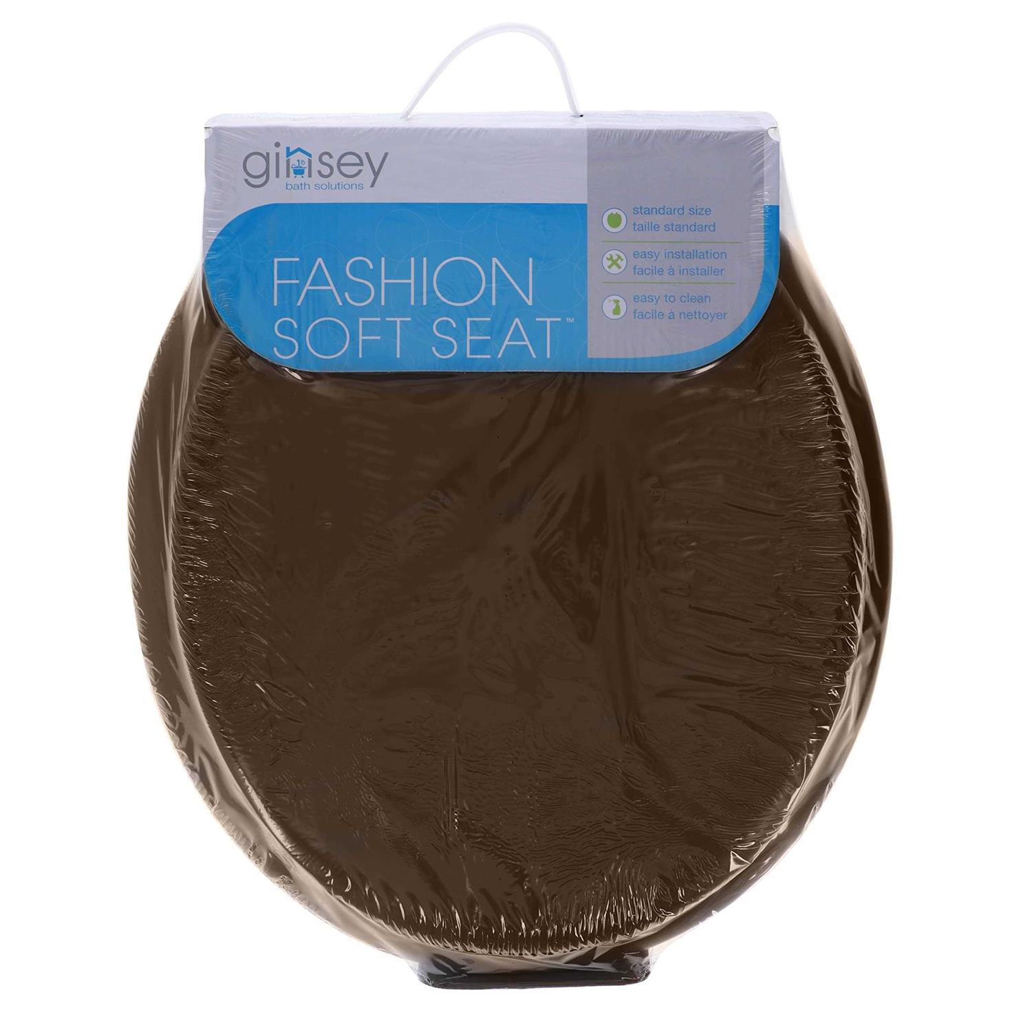 Ginsey Home Solutions Round Soft Toilet Seat - Zenithce
