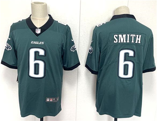 Philadelphia Eagles #6 DeVonta Smith Green 2024 New Vapor Untouchable Limited Football Stitched Jersey - Zenithce