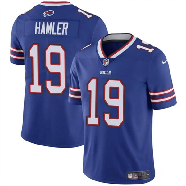 Buffalo Bills #19 KJ Hamler Blue 2024 Vapor Untouchable Limited Stitched Jersey - Zenithce