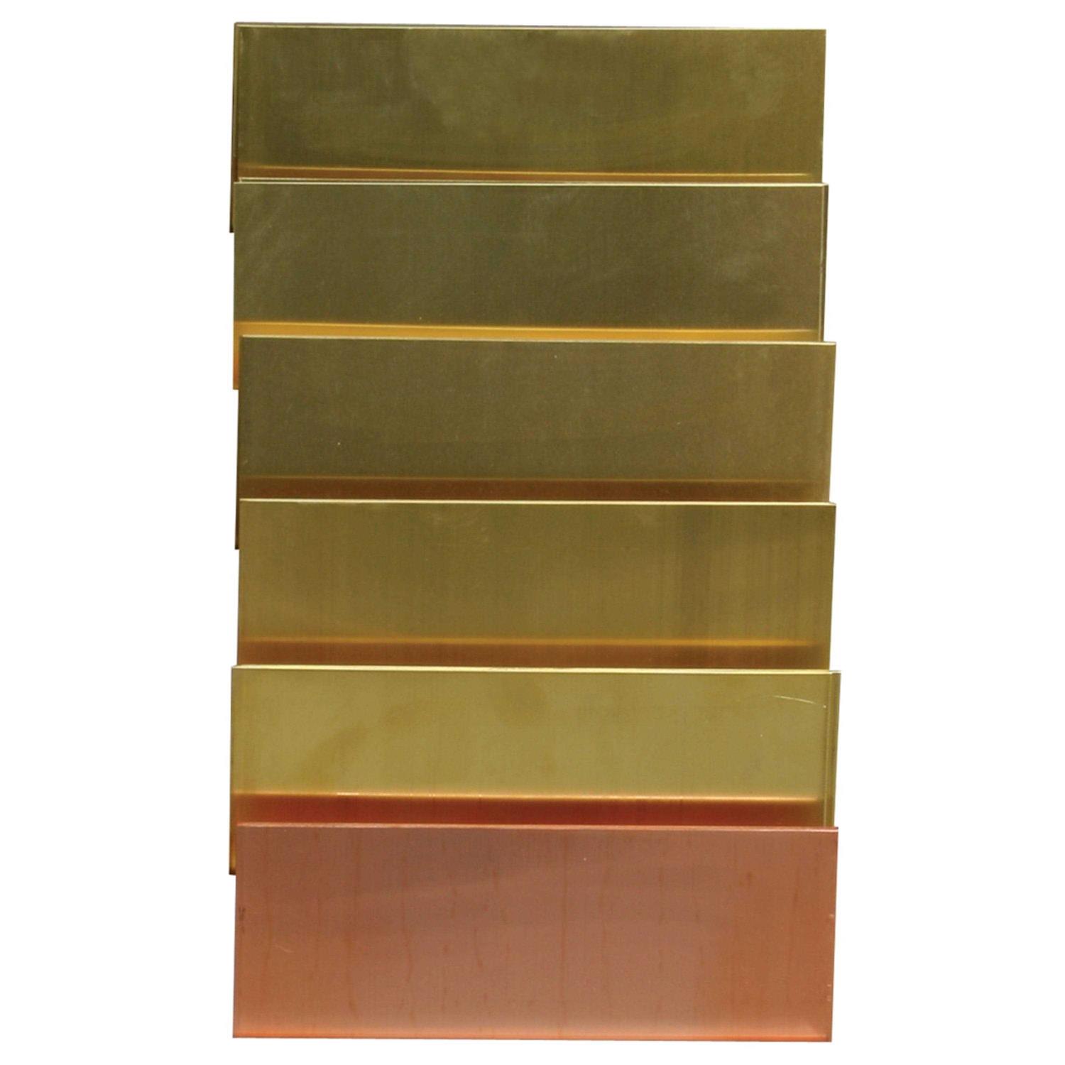 K & S Brass Sheet Assortment - Zenithce