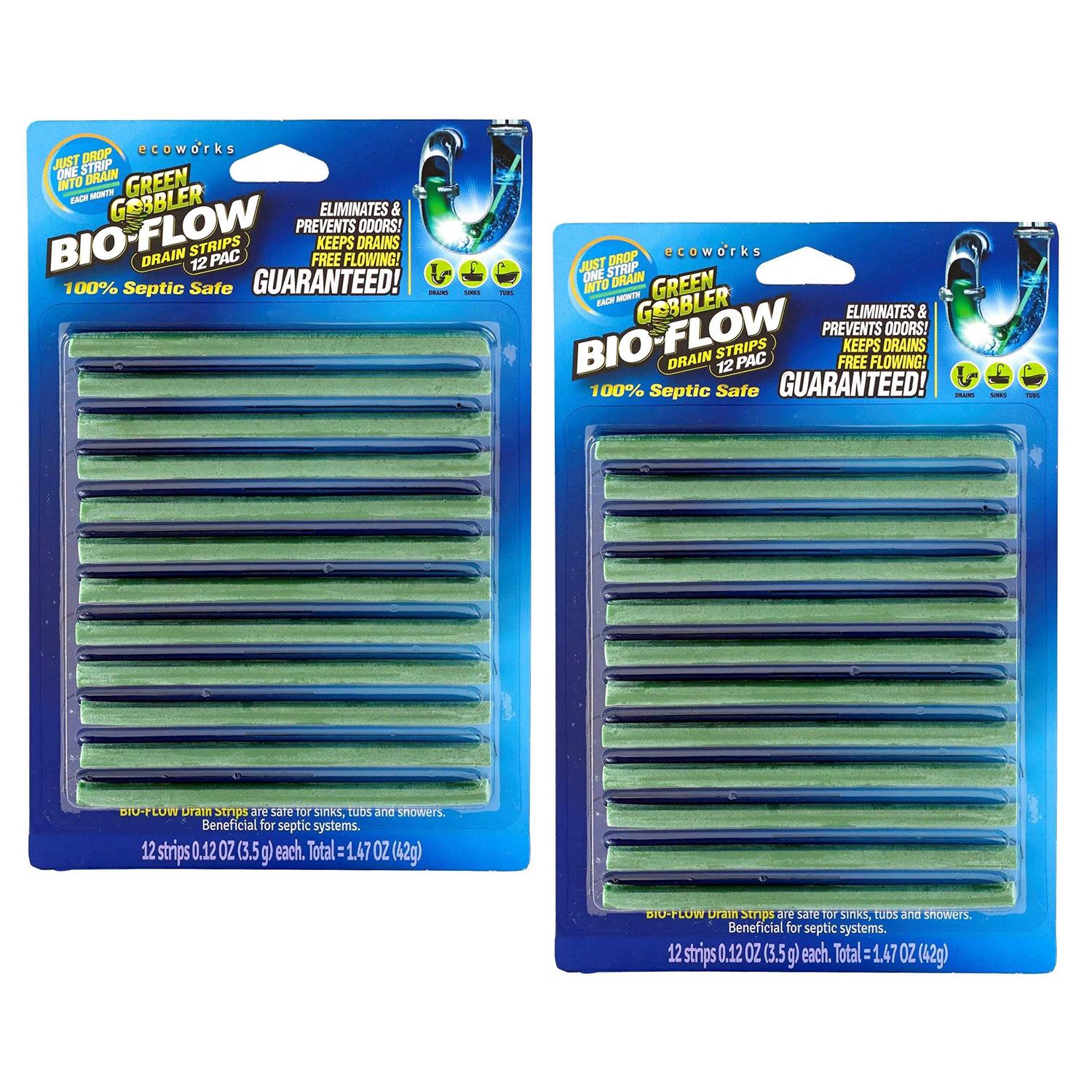Green Gobbler Bio-Flow Drain Strips - Zenithce