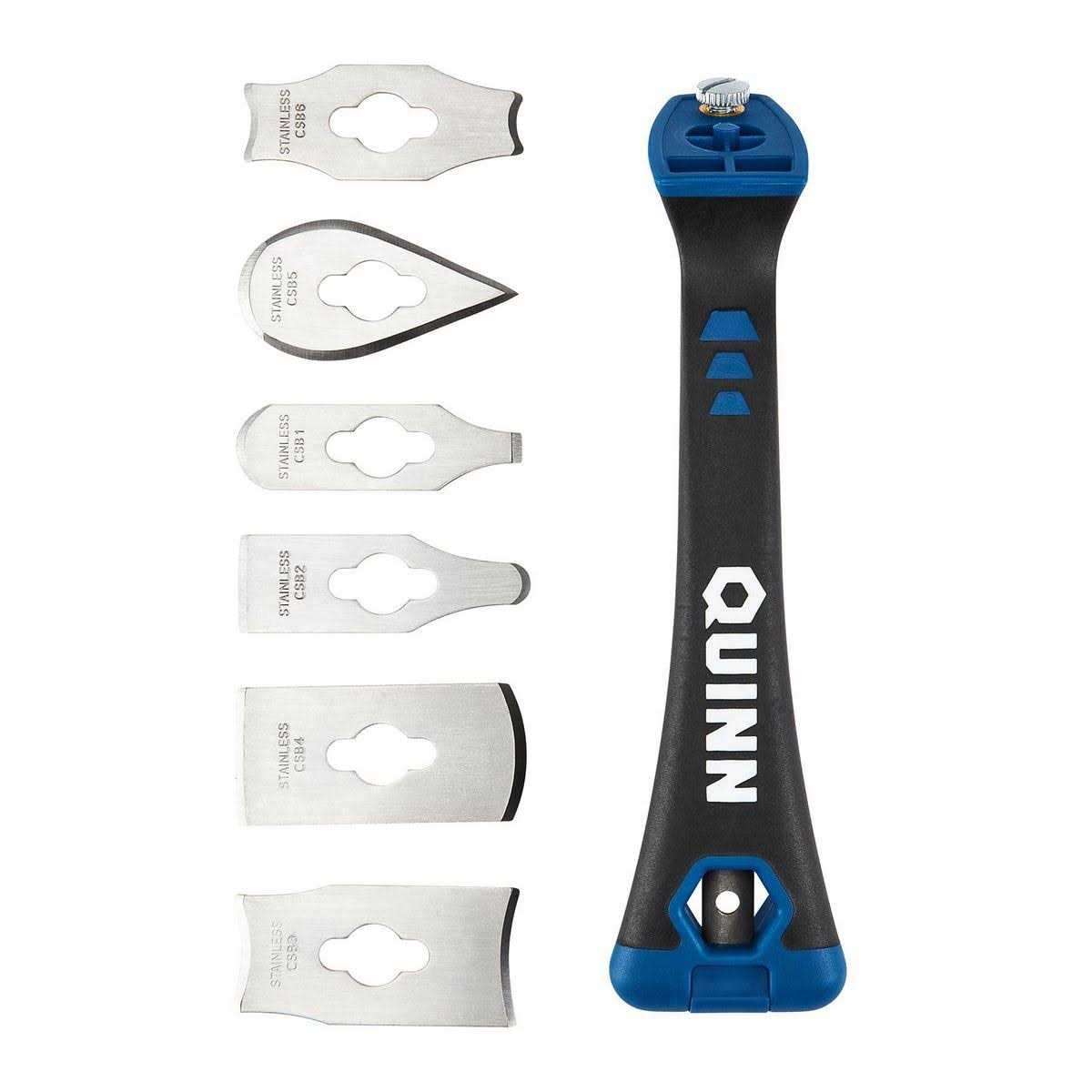 Quinn Blue Steel Taping Knife - Zenithce