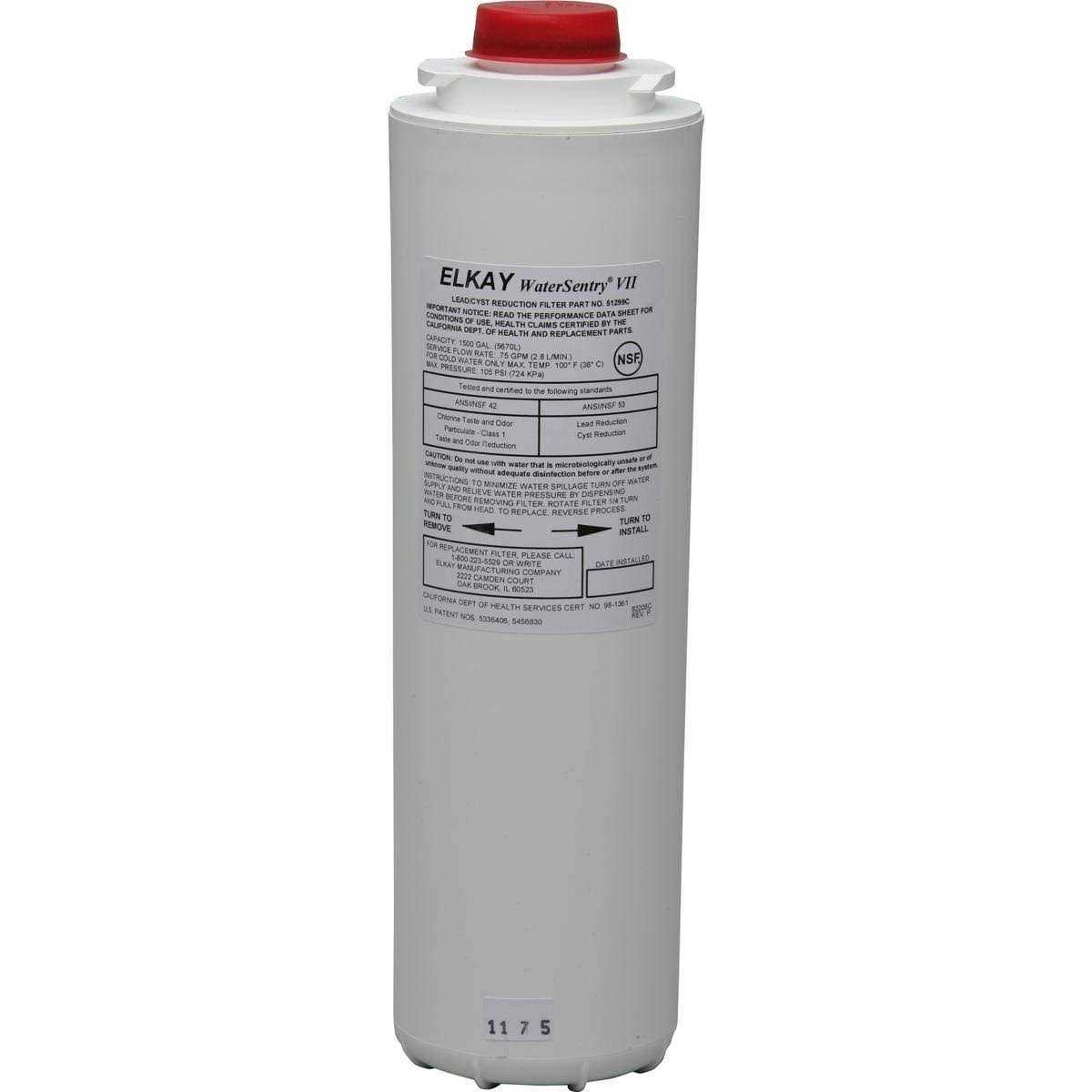 Elkay 51299C Replacement Filter - Zenithce