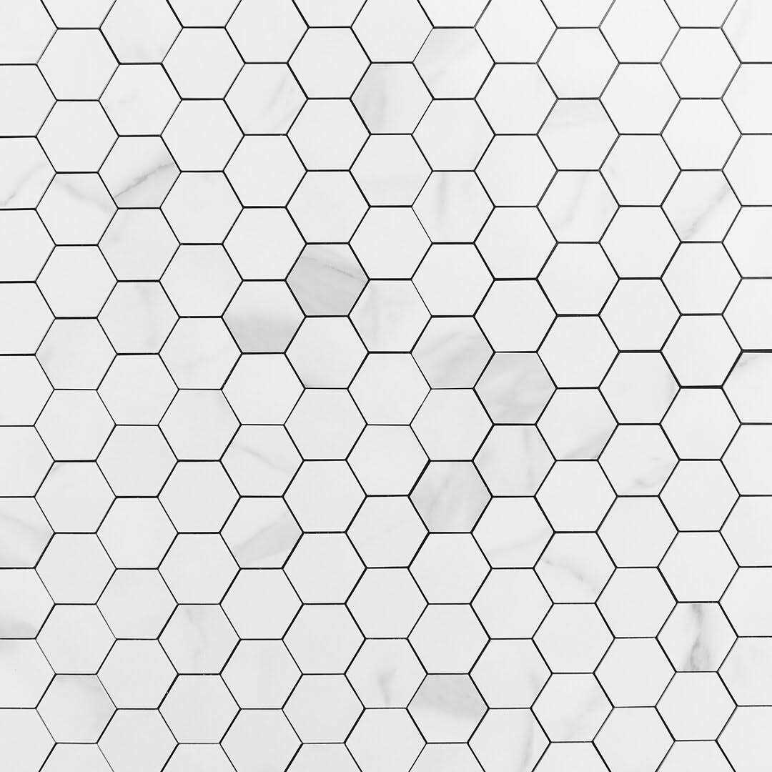 Ivy Hill Tile Luxe Core Herringbone Calacatta 10.31 in. x 10.31 in. SPC Peel and Stick Tile - Zenithce