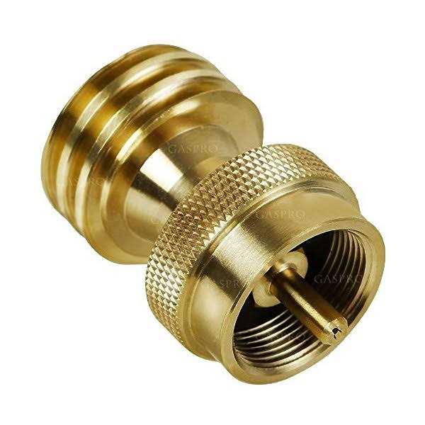 Gasone Propane Regulator with Propane Brass Orifice 4 ft High Pressure Propane 0-20 PSI Adjustable Propane Regulator with hose Qcc-1 type - Zenithce