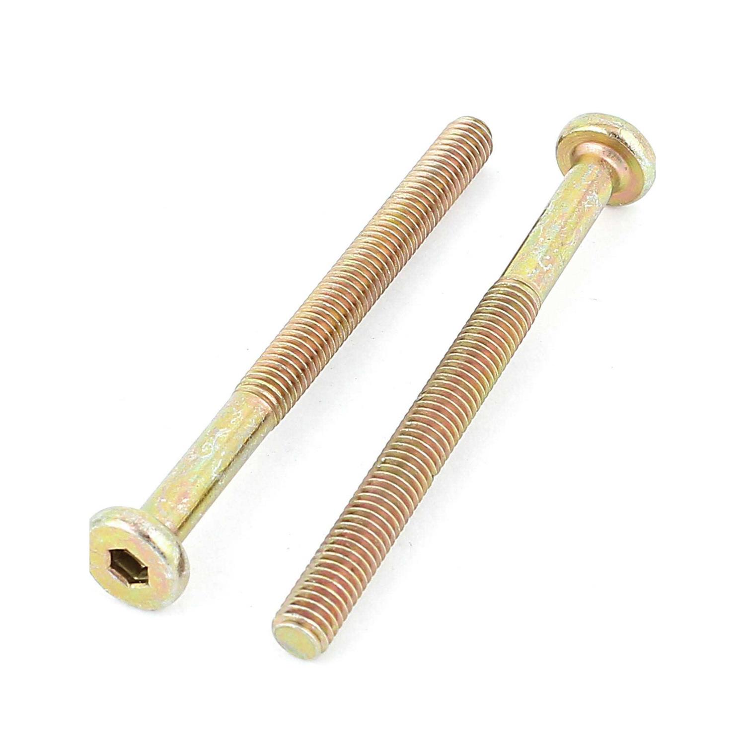 uxcell Hanger Bolts Length Double Headed Bolts Self-Tapping - Zenithce