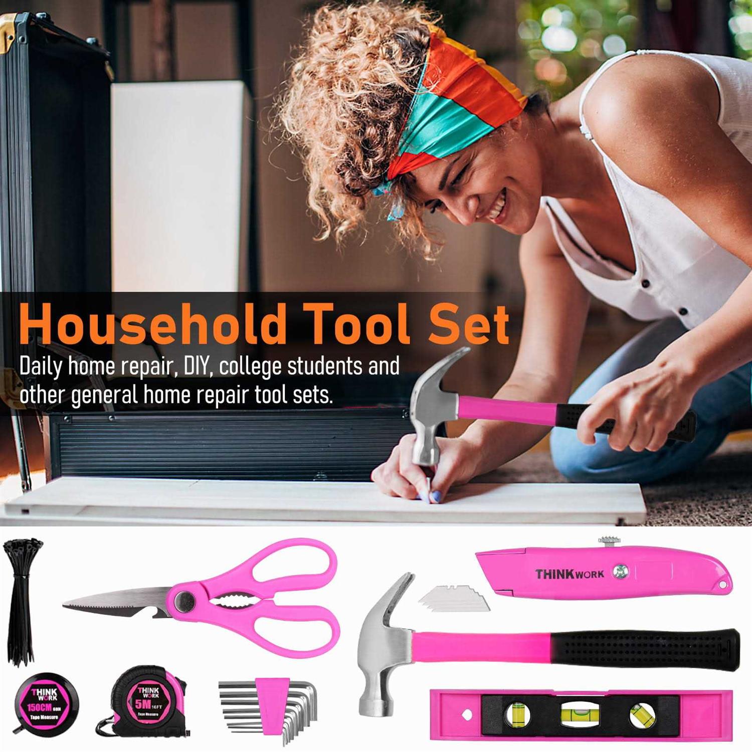 Pink Power Pink Tool Box for Women - Zenithce