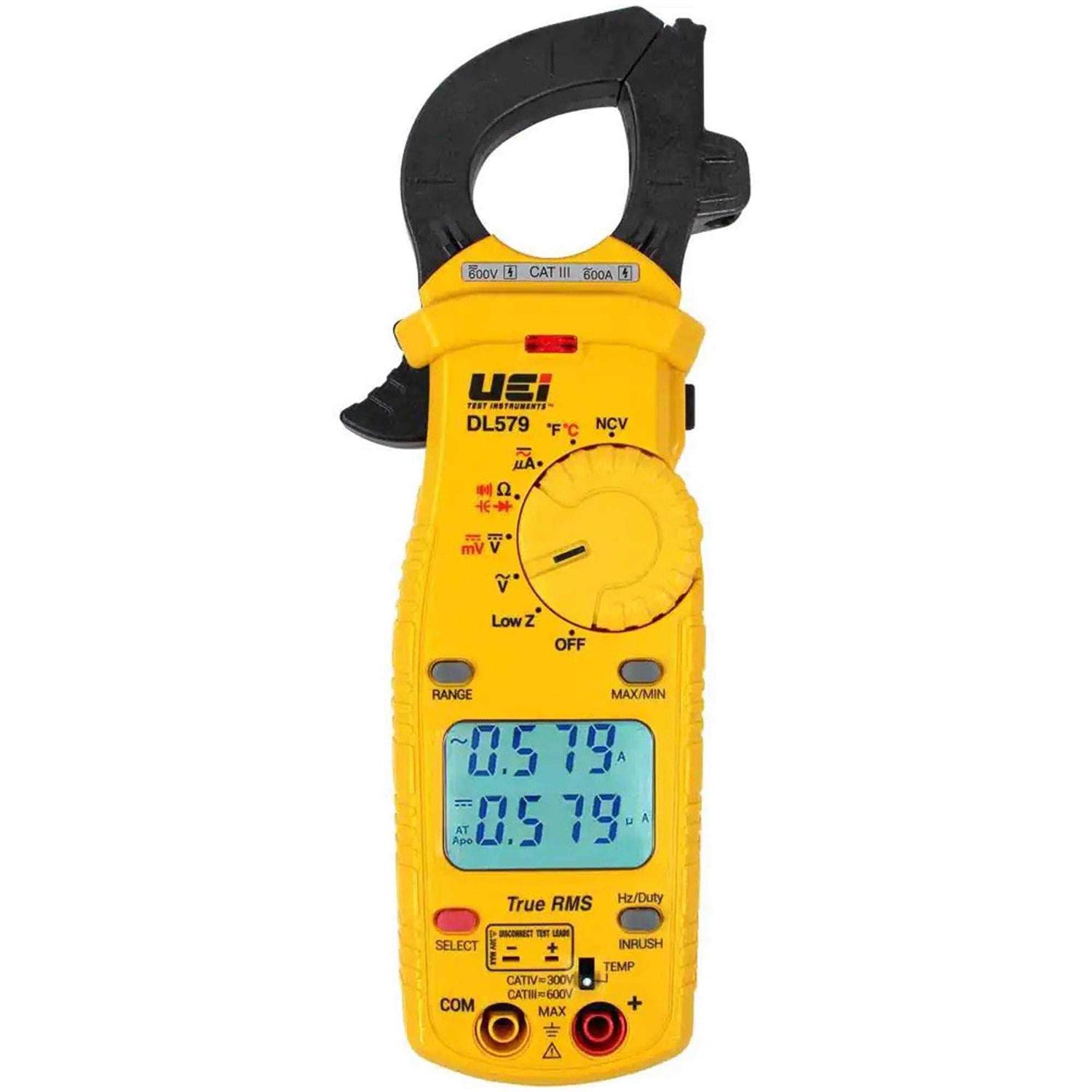 UEi DL389B Dual Display HVAC Clamp Meter - Zenithce