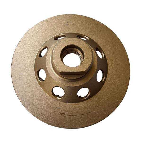 EDiamondTools 7 Diamond Grinding Wheels for Concrete or Masonry 12 Turbo Segments - Zenithce