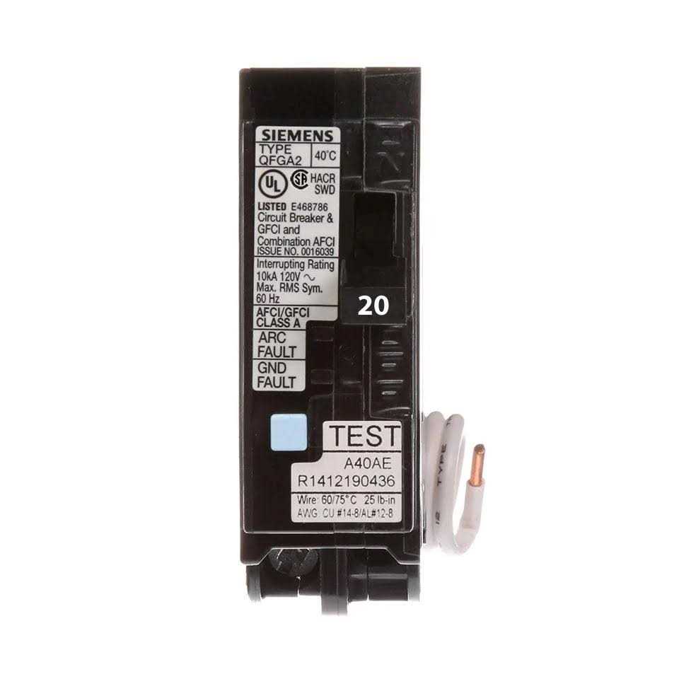 Siemens Q120 Single Pole Circuit Breaker - Zenithce