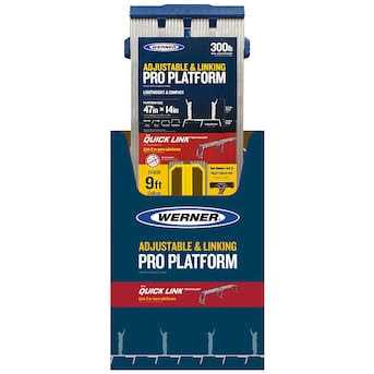 Werner 3 ft. Type IA Fiberglass Podium Ladder PD6203 - Zenithce
