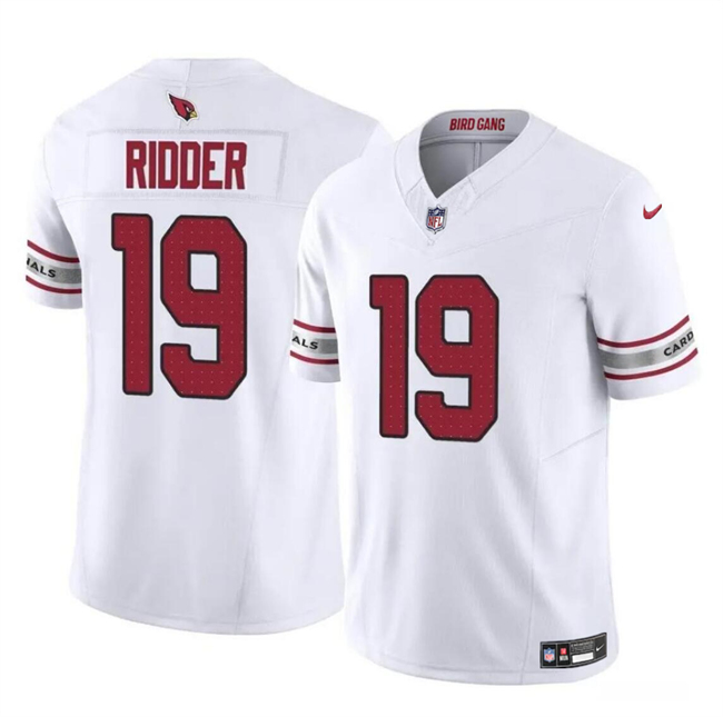 Arizona Cardinals #19 Desmond Ridder White 2023 F.U.S.E. Vapor Untouchable Limited Stitched Jersey - Zenithce
