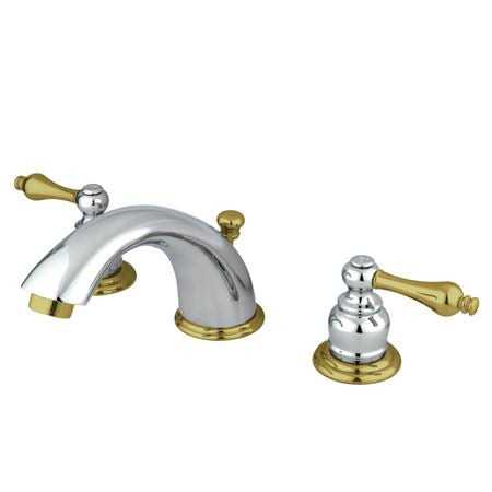 Kingston Brass KB964 Magellan Widespread Bathroom Faucet with Retail Pop-Up - Zenithce