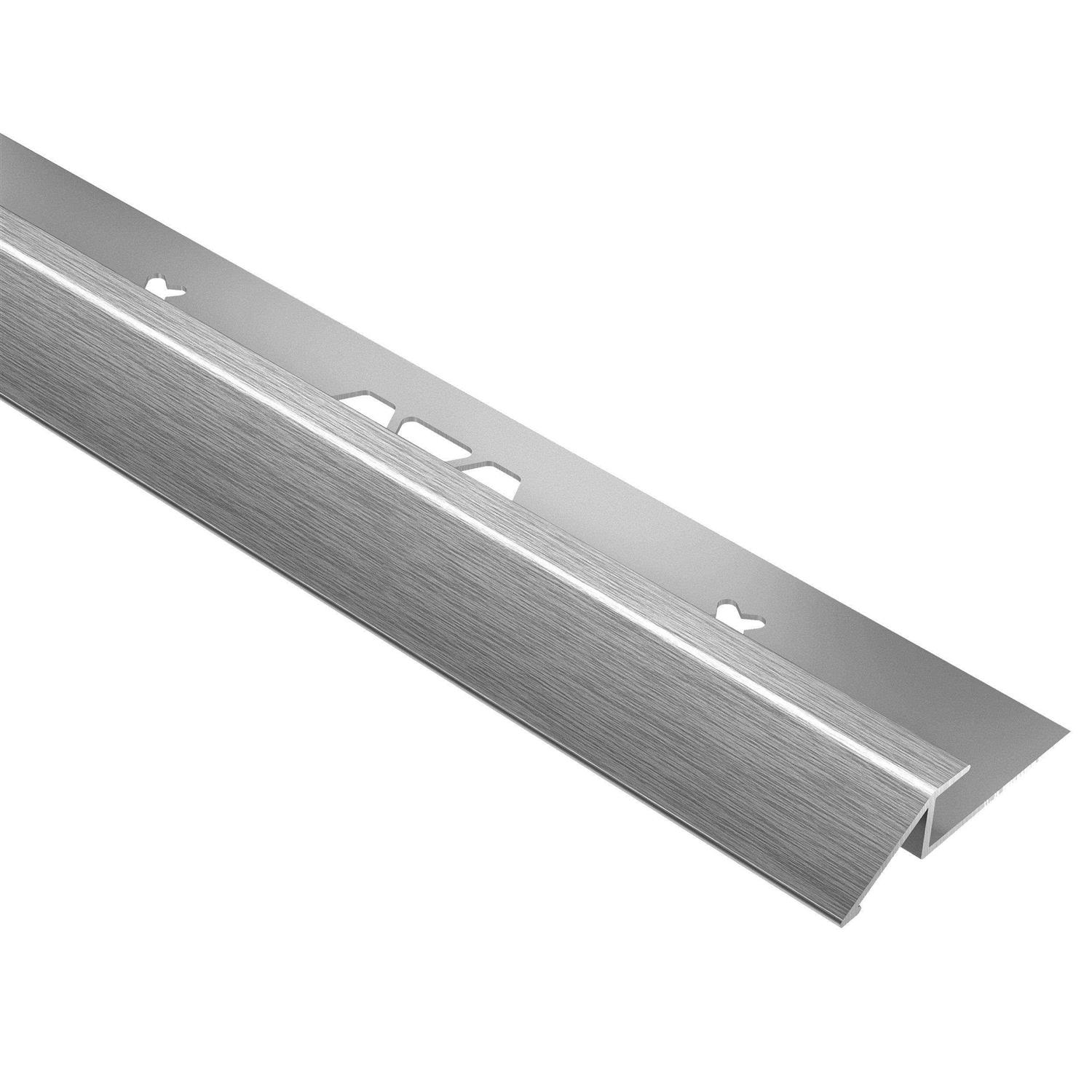 Schluter Systems Schluter Vinpro-T 17/32 inch Wide Transition Aluminum Brushed Bronze - Zenithce