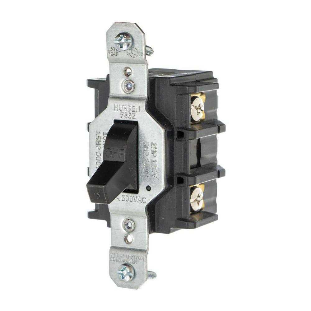 Hubbell Wiring Device-Kellems Manual Motor Switch HBL7810D - Zenithce