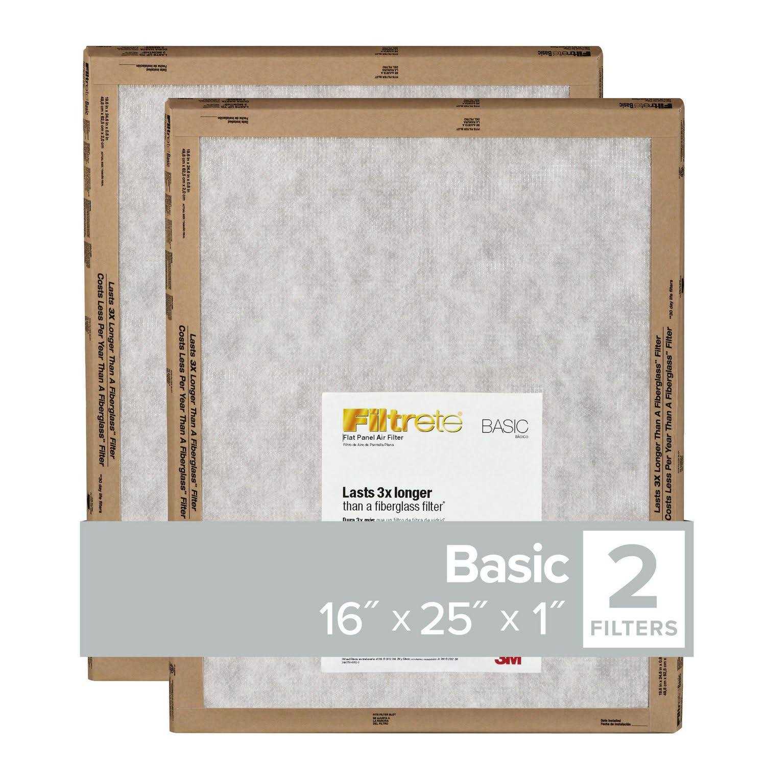Filtrete 16x20x1 2pk Allergen Defense Air Filter 1000 MPR - Zenithce
