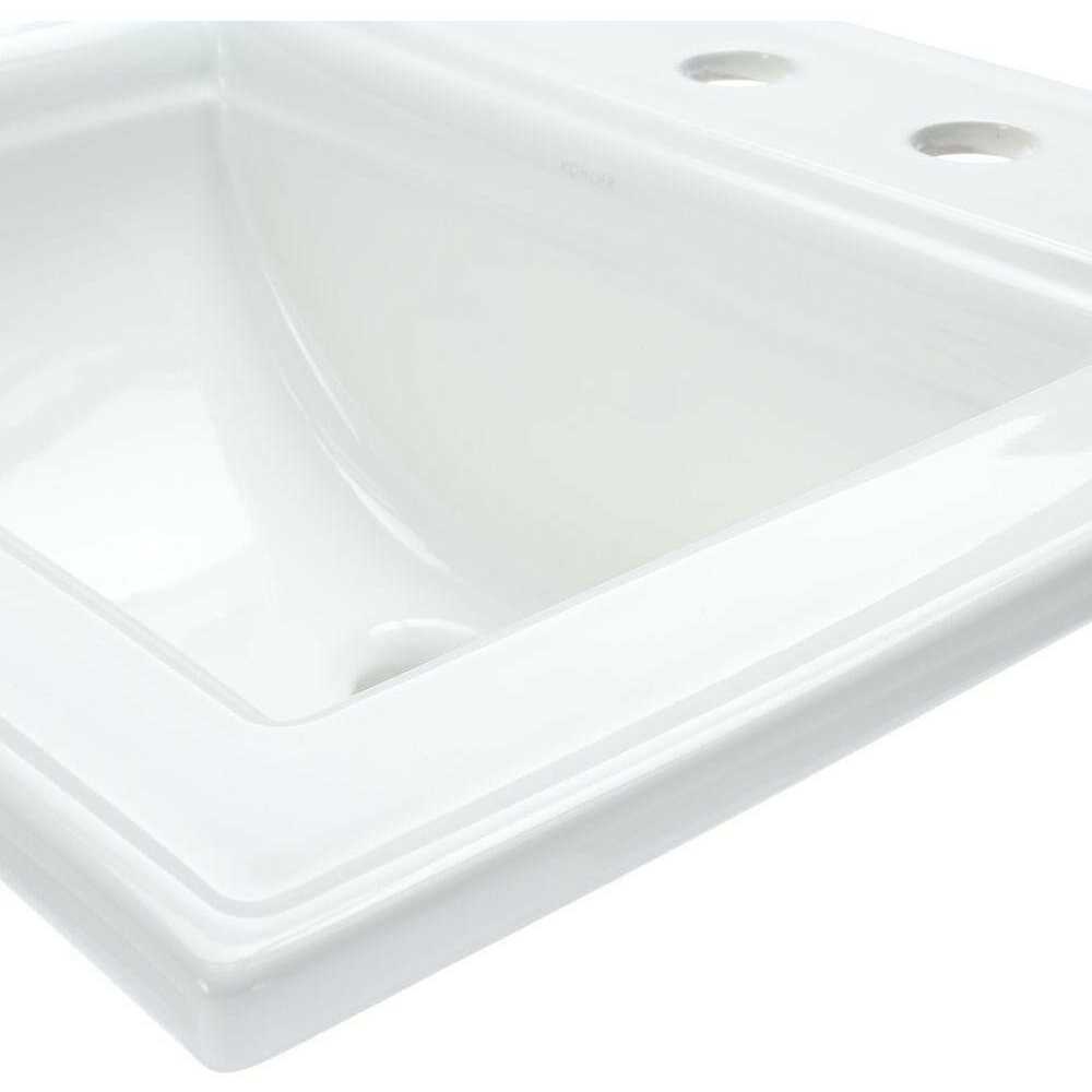 Kohler Memoirs Stately 24 pedestal/console table Bathroom Sink - Zenithce