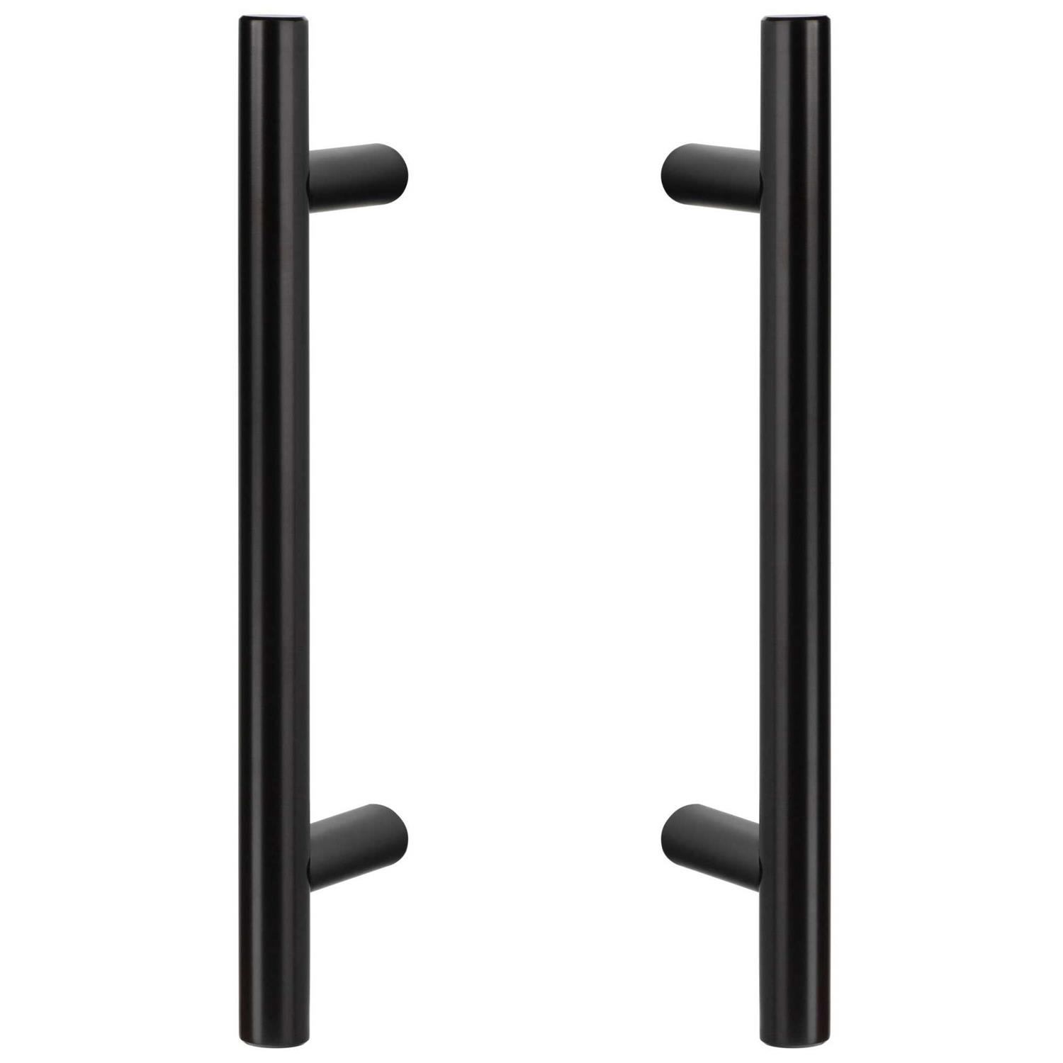 Sure-Loc Hardware SHR-RD1  12 Inch 2-sided Round Shower Door Handle - Zenithce