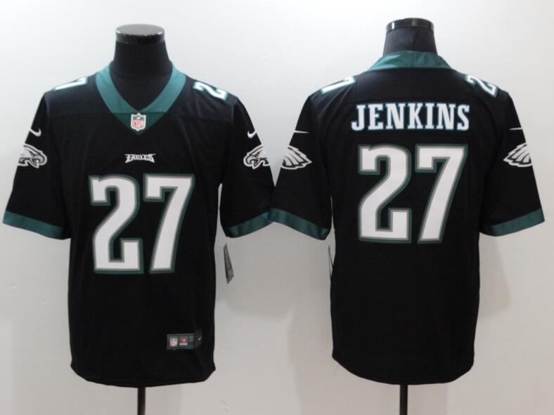 Philadelphia Eagles #27 Malcolm Jenkins Black Vapor Untouchable Limited Stitched Jersey - Zenithce