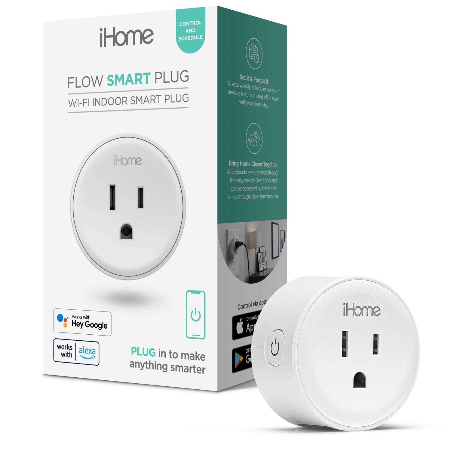 iHome Outdoor + Indoor Dual Smart Plug - Zenithce