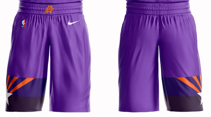 Phoenix Suns Purple Short - Zenithce