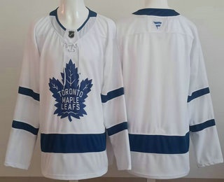 Toronto Maple Leafs Blank White Authentitc Jersey - Zenithce