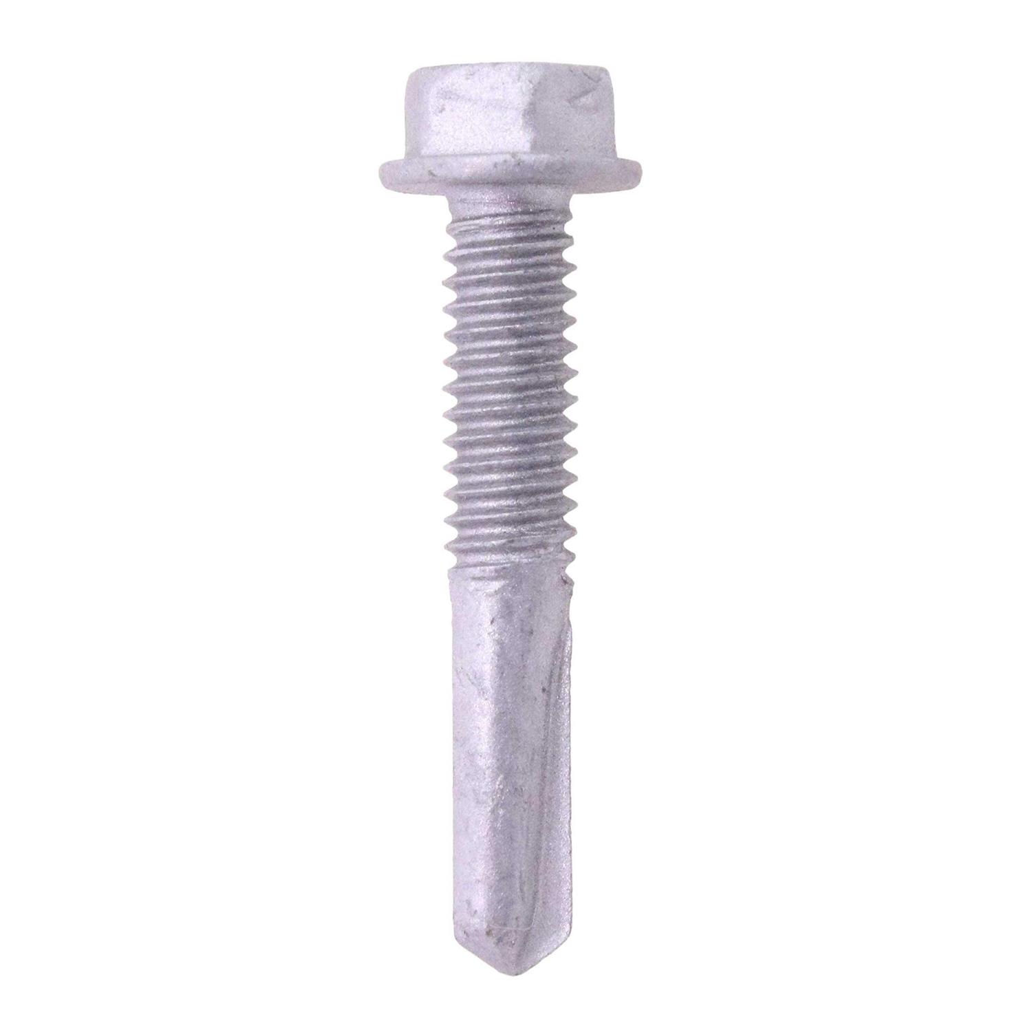 U-Turn Fasteners Inc U-Turn 10 x 1 Hex Self Tapping Tek Screws with Rubber Washer - Zenithce