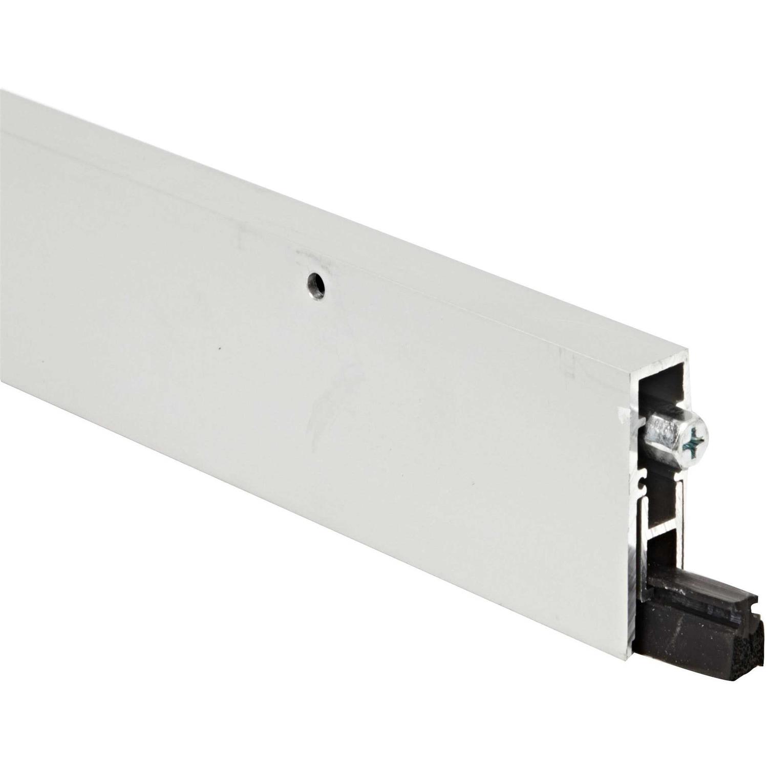 Pemko 36 180 deg Aluminum Retainer Weatherstrip with 1 Nylon Brush 18100CNB36 - Zenithce