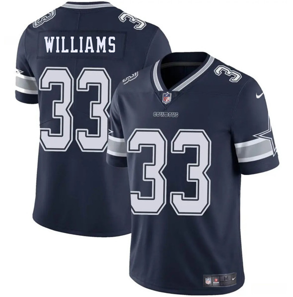 Dallas Cowboys #33 Javonte Williams Navy 2025 Vapor Untouchable Limited Stitched Jersey - Zenithce