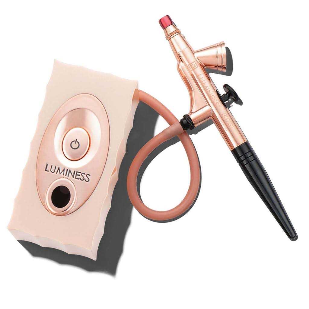 Luminess Air Basic Airbrush Makeup Kit and 9-Piece Silk 4-In-1 Airbrush Foundation Starter System - Zenithce