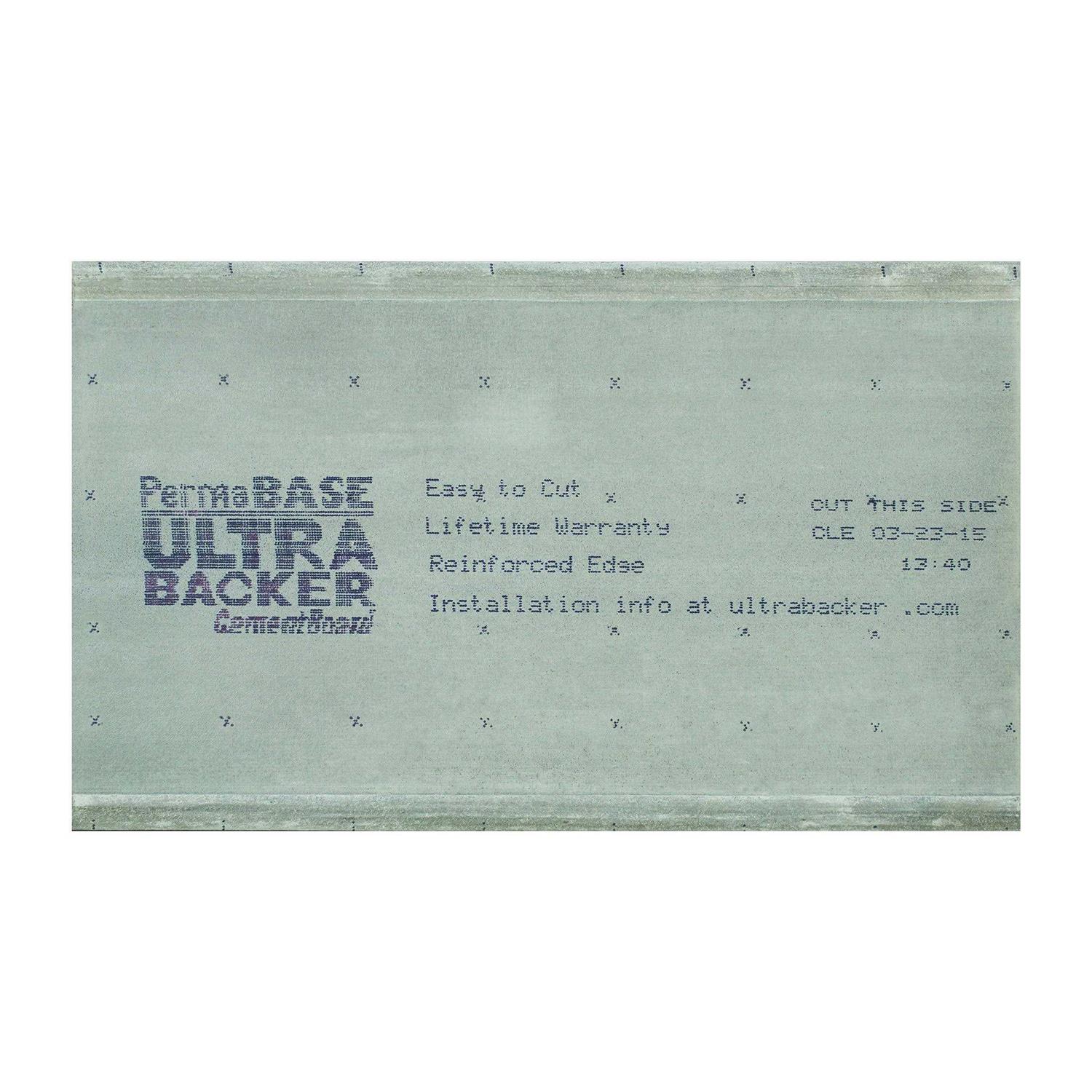 PermaBASE Perma Base 3′ x 5′ x 1/2 Plus Cement Water Resistant Backer Board 50005394 - Zenithce