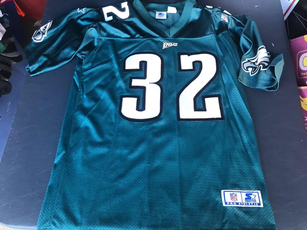 Philadelphia Eagles #32 Ricky Watters Green Stitched Jersey - Zenithce