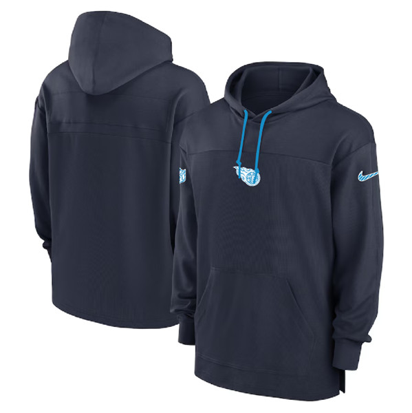 Tennessee Titans Navy Performance Pullover Hoodie - Zenithce