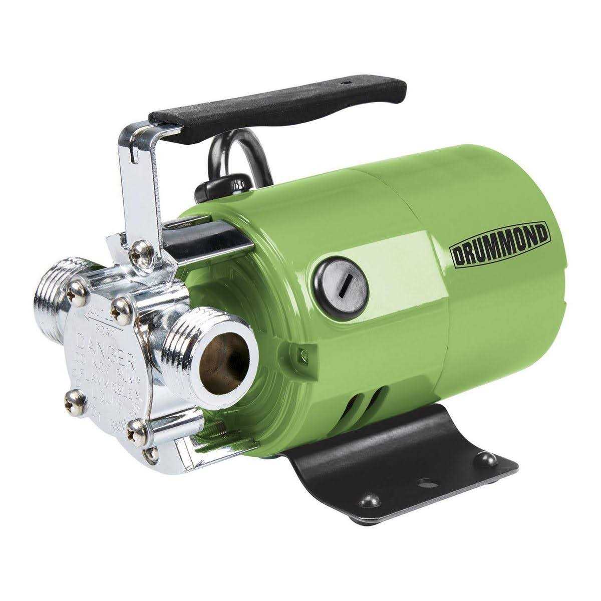 Drummond 1 HP Stainless Steel Shallow Well Pump and Tank with Pressure Control Switch - Zenithce