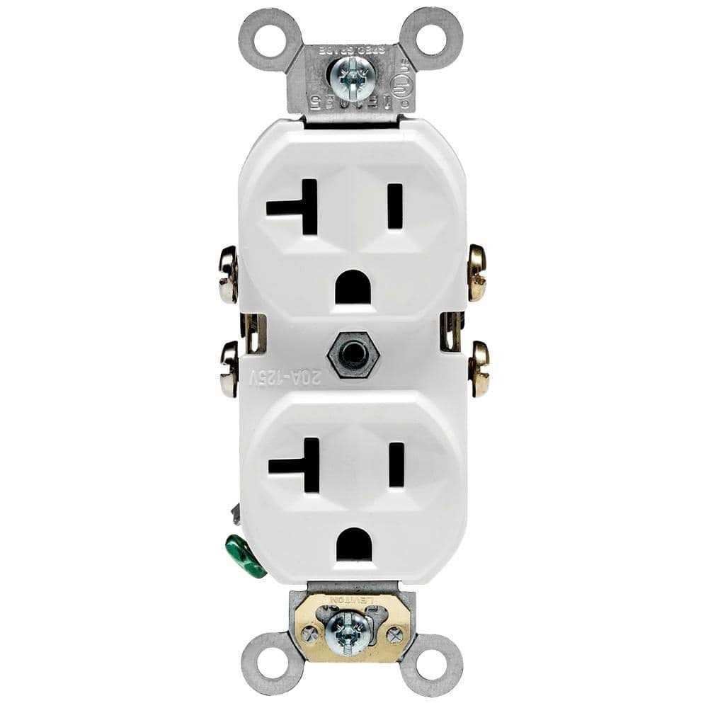 Leviton White 2-Gang 1-Toggle/1-Single Wall Plate 88007 - Zenithce
