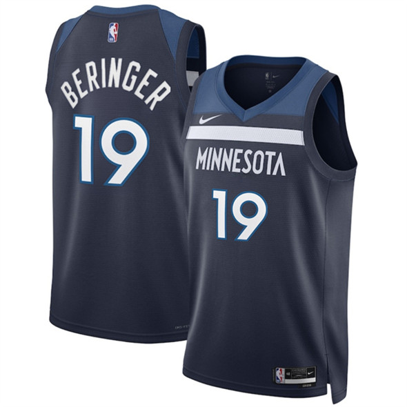 Minnesota Timberwolves #19 Joan Beringer Navy 2025 Draft Icon Edition navy Stitched Jersey - Zenithce