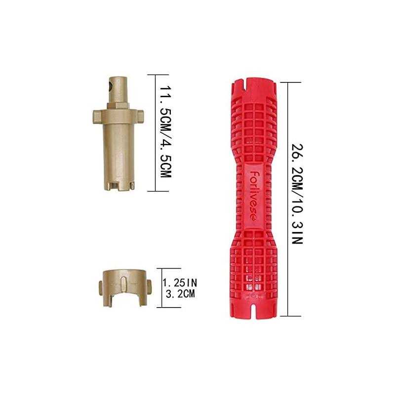 Forliver Snake Drain Hair Drain Clog Remover Cleaning Tool Pipe Snake Shower Drain with 25 Inch 3 Packs Plastic sink Snake & 1 Pack Drain Relief - Zenithce