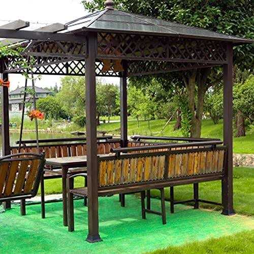 SPACEEUP 4×4 Post Base Black Square Brackets Internal Size 3.5 x 3.5 Inch Heavy Duty Steel Deck Post Base Cover Fit for 4 x 4 Standard Wood - Zenithce