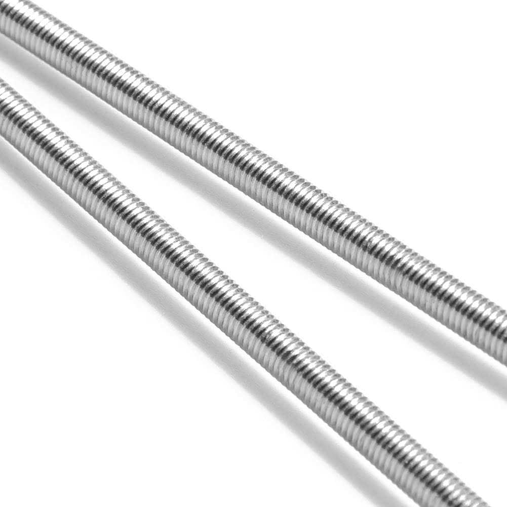Feelers 304 Stainless Steel M12-1.75 Fully All Threaded Rod - Zenithce