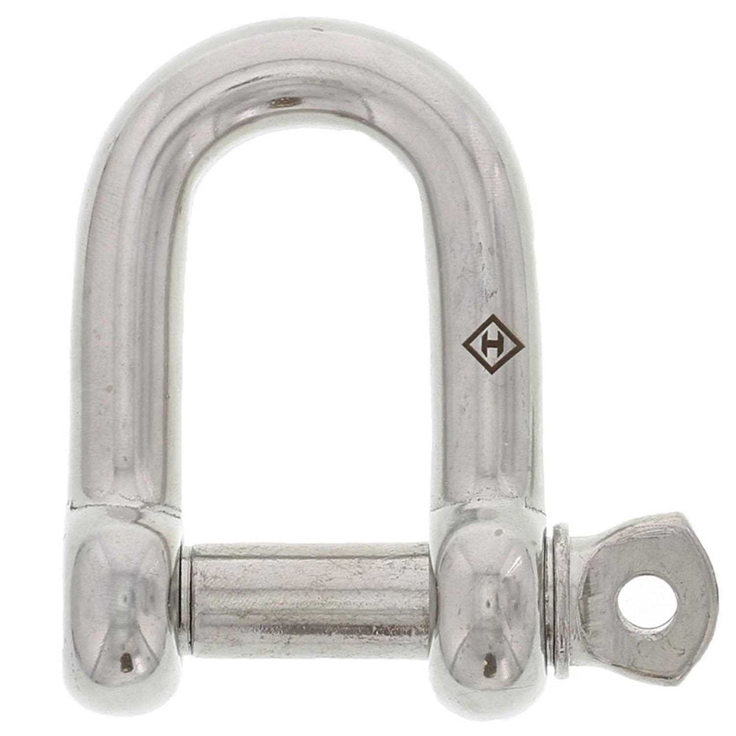 Stainless Steel Screw Pin D Shackle - Zenithce