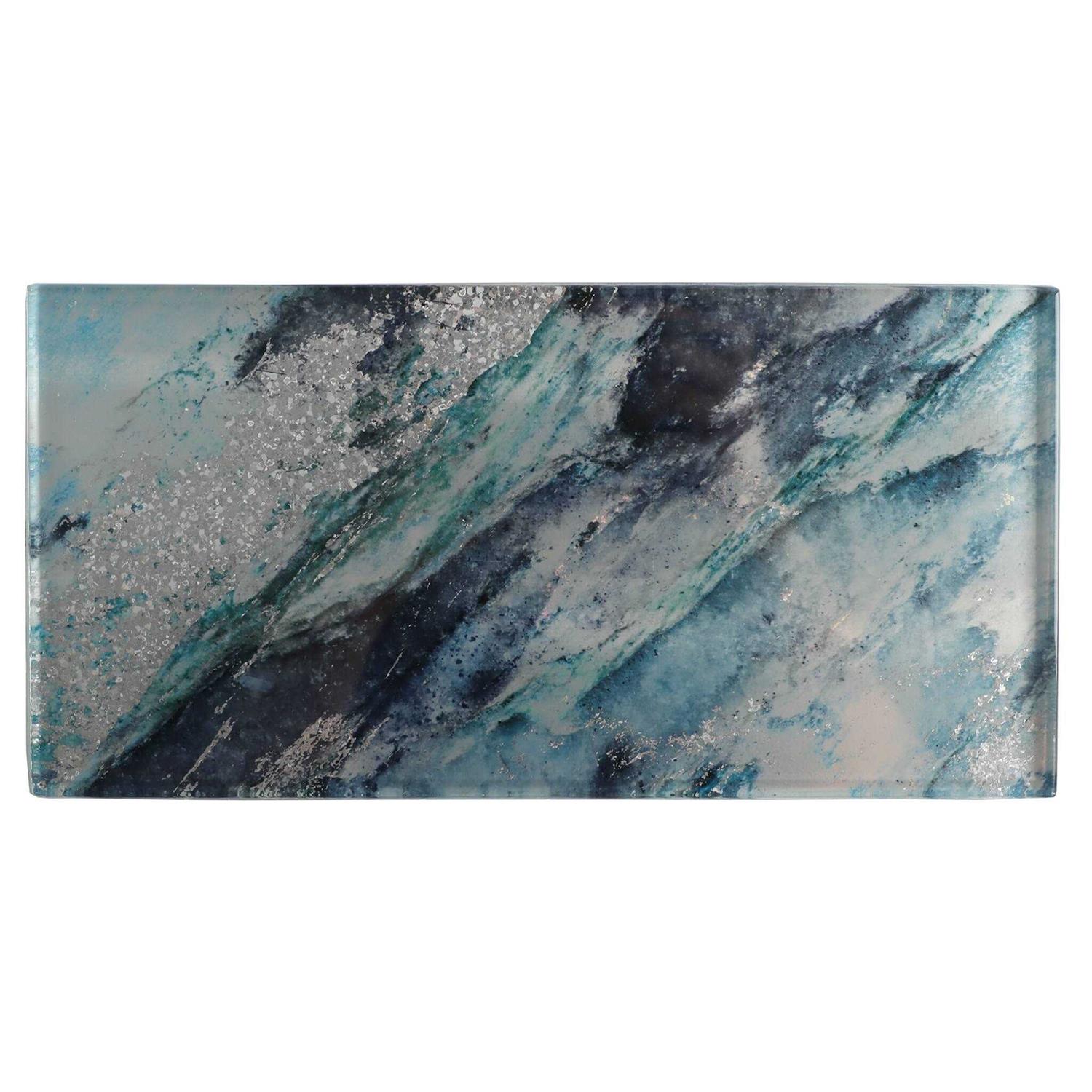 Ivy Hill Tile Wonder Glass 4.37 in. x 8.74 in. Polished Glass Wall Tile - Zenithce