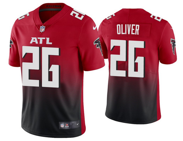 Atlanta Falcons #26 Isaiah Oliver 2020 Red Vapor Untouchable Limited Stitched Jersey - Zenithce
