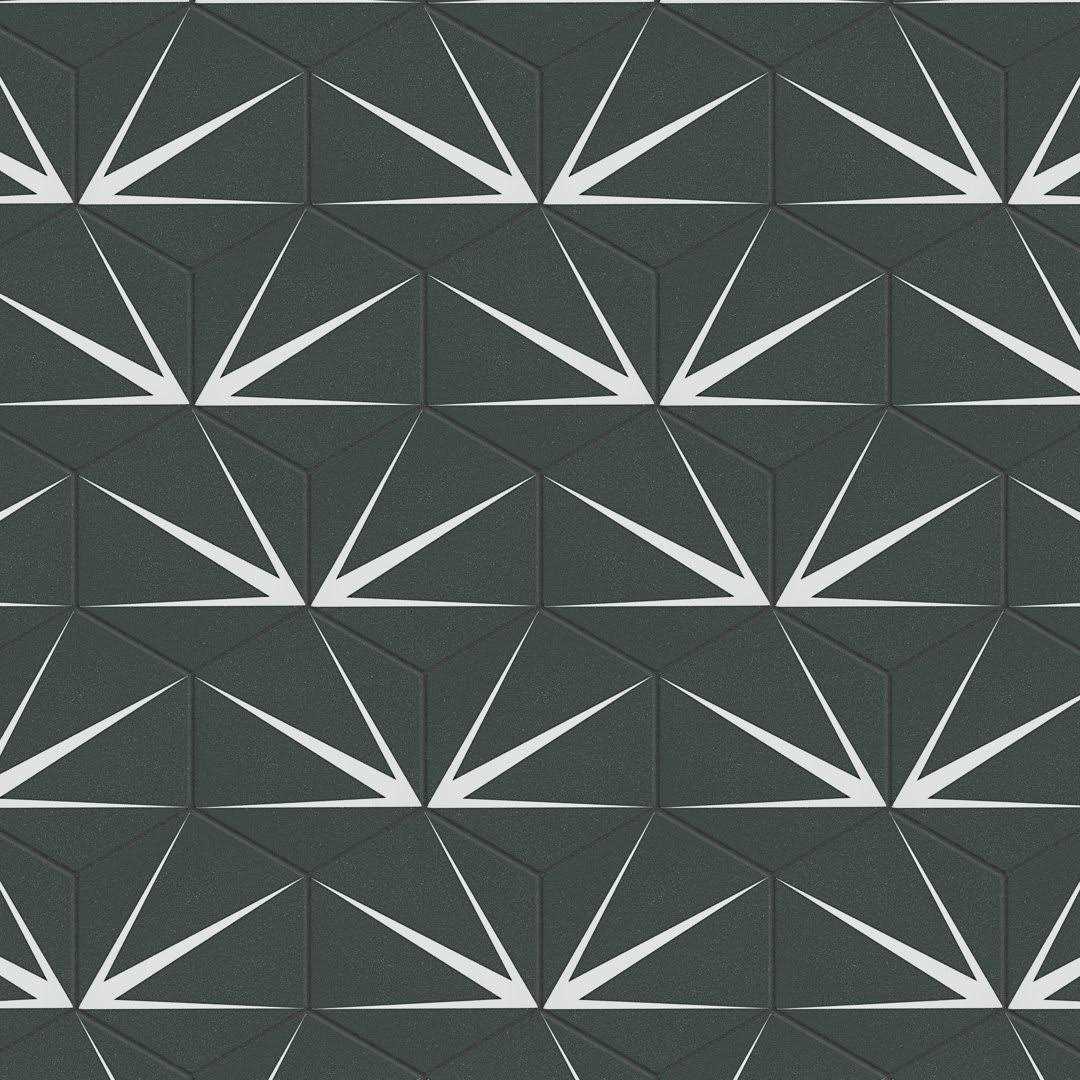 Merola Tile Piscina Brick Nero Matte 4-3/4 x 9-5/8 Porcelain Floor and Wall Tile - Zenithce