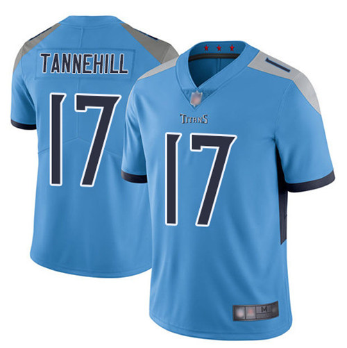 Tennessee Titans #17 Ryan Tannehill 2019 Light Blue Vapor Untouchable Limited Stitched Jersey - Zenithce