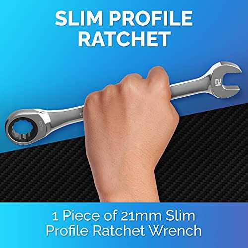 TOOLgUARDS Wrench SLIM DESIgN Ratchet Wrench - Zenithce